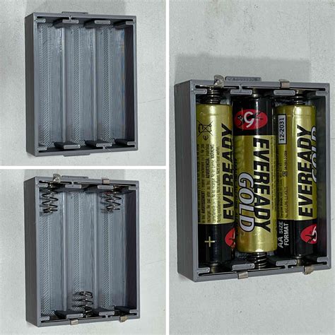 aa battery holder stl